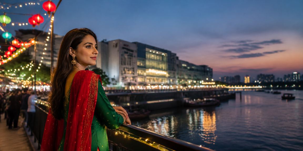 ঢাকায় ঈদ উৎসবে megapari44 লটারি বোনাস উপভোগ করছেন একজন খেলোয়াড়